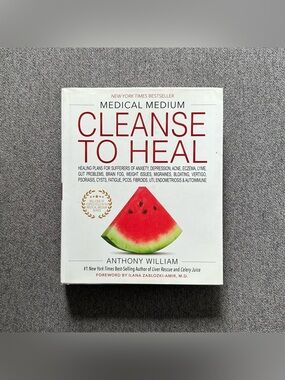 Medical Medium Cleanse To Heal Hardcover Book